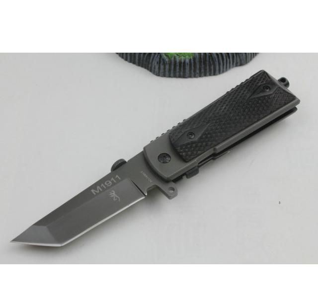 勃朗宁—M1911折刀(黑色）